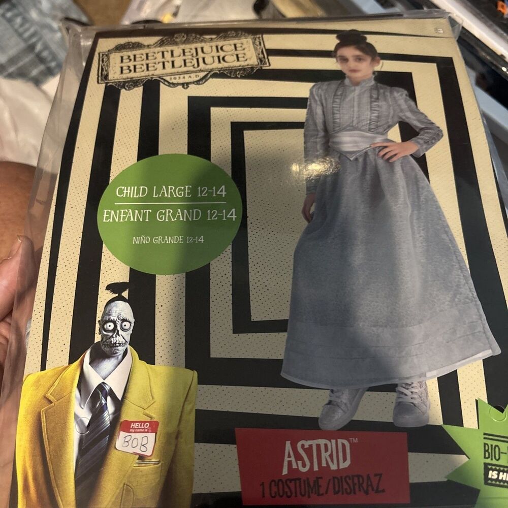Beetlejuice Astrid Costume Child Large 12-14